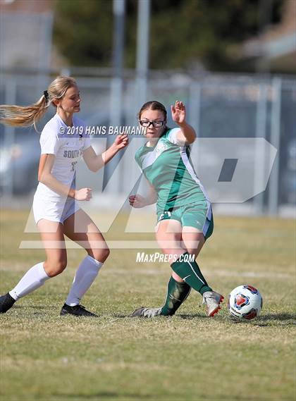 Thumbnail 1 in Virgin Valley vs. South Tahoe (NIAA 3A Semifinal) photogallery.