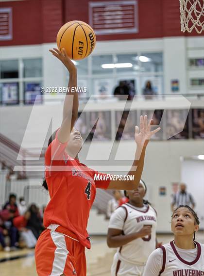 Thumbnail 2 in Union Grove vs Rockdale County ( Thanksgiving Basketball Showcase) photogallery.