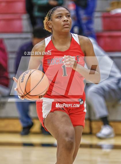 Thumbnail 3 in Union Grove vs Rockdale County ( Thanksgiving Basketball Showcase) photogallery.
