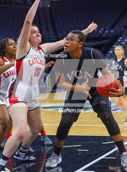 Thumbnail 1 in Valley Christian vs. Sacramento Country Day (@ Golden 1 Center) photogallery.