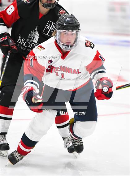 Thumbnail 2 in Brophy College Prep vs. Centennial (AHSHA D2) photogallery.