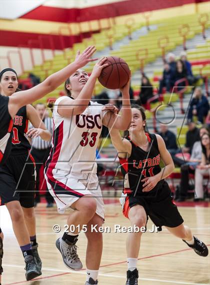 Thumbnail 1 in Upper St. Clair @ Greater Latrobe (Battle of the Counties Tournament) photogallery.