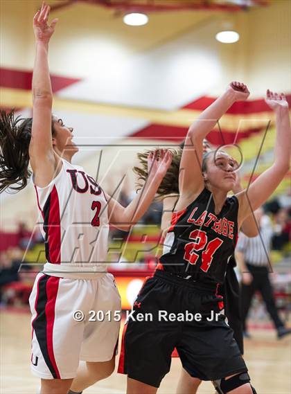 Thumbnail 1 in Upper St. Clair @ Greater Latrobe (Battle of the Counties Tournament) photogallery.
