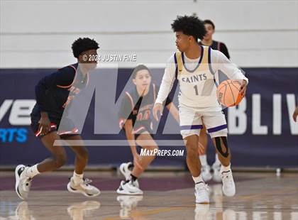 Thumbnail 2 in St. Augustine vs. St. Francis Prep (Torrey Pines Holiday Classic) photogallery.