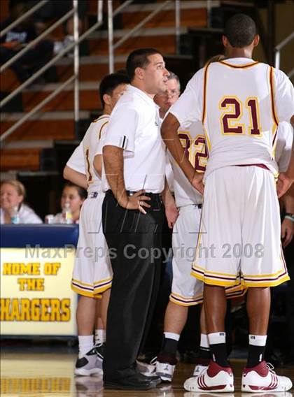 Thumbnail 1 in Ocean View vs. Los Alamitos (O.C. North-South Challenge) photogallery.