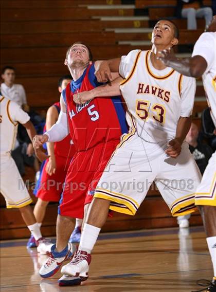 Thumbnail 1 in Ocean View vs. Los Alamitos (O.C. North-South Challenge) photogallery.