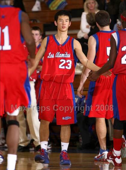 Thumbnail 1 in Ocean View vs. Los Alamitos (O.C. North-South Challenge) photogallery.