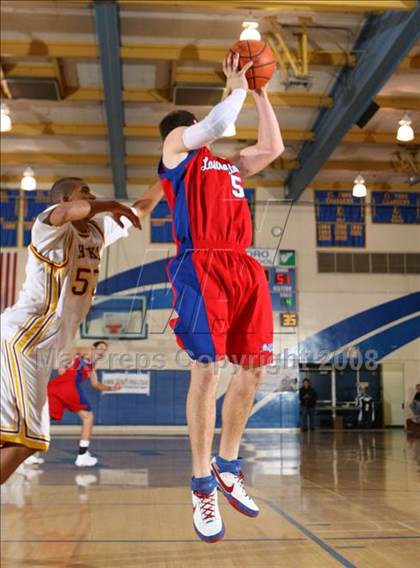 Thumbnail 1 in Ocean View vs. Los Alamitos (O.C. North-South Challenge) photogallery.