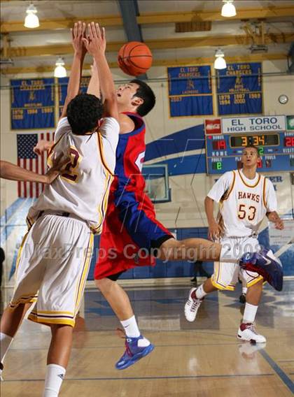 Thumbnail 2 in Ocean View vs. Los Alamitos (O.C. North-South Challenge) photogallery.
