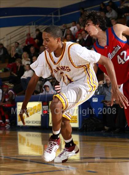 Thumbnail 1 in Ocean View vs. Los Alamitos (O.C. North-South Challenge) photogallery.