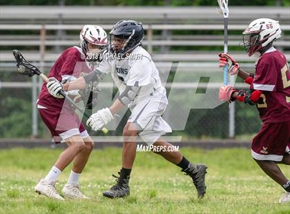 Thumbnail 3 in Douglass vs. Largo (MPSSAA Class 1A Sectional Final) photogallery.