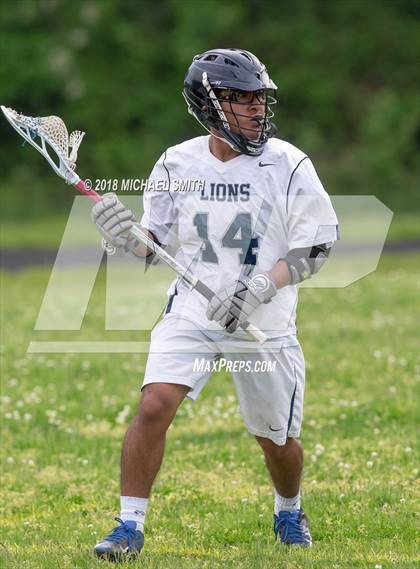 Thumbnail 2 in Douglass vs. Largo (MPSSAA Class 1A Sectional Final) photogallery.