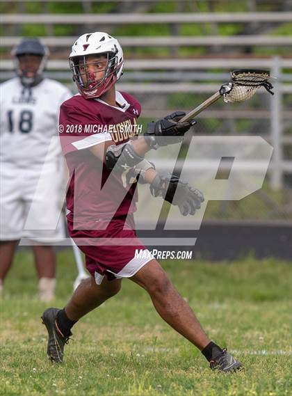 Thumbnail 3 in Douglass vs. Largo (MPSSAA Class 1A Sectional Final) photogallery.