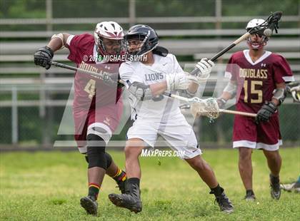 Thumbnail 3 in Douglass vs. Largo (MPSSAA Class 1A Sectional Final) photogallery.