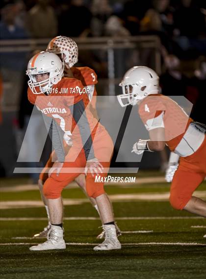 Thumbnail 1 in Petrolia vs Santo (Texas UIL 2A Bi-District Playoff) photogallery.