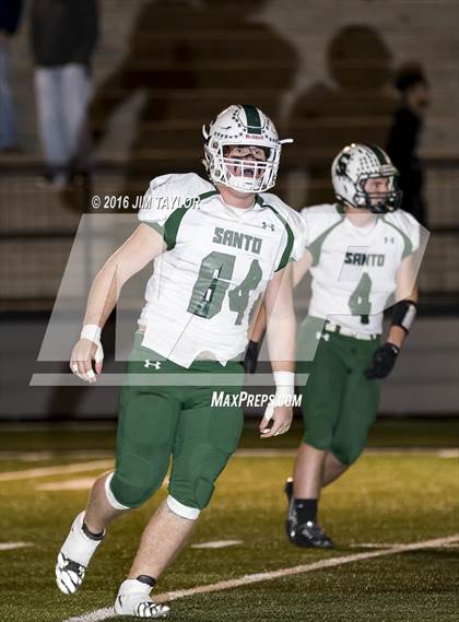 Thumbnail 3 in Petrolia vs Santo (Texas UIL 2A Bi-District Playoff) photogallery.