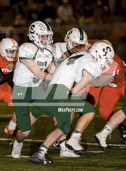 Thumbnail 3 in Petrolia vs Santo (Texas UIL 2A Bi-District Playoff) photogallery.