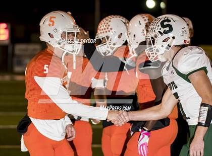 Thumbnail 2 in Petrolia vs Santo (Texas UIL 2A Bi-District Playoff) photogallery.