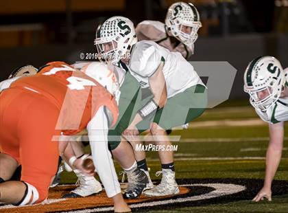 Thumbnail 2 in Petrolia vs Santo (Texas UIL 2A Bi-District Playoff) photogallery.
