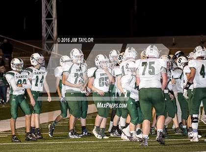 Thumbnail 2 in Petrolia vs Santo (Texas UIL 2A Bi-District Playoff) photogallery.