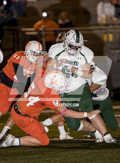 Thumbnail 2 in Petrolia vs Santo (Texas UIL 2A Bi-District Playoff) photogallery.