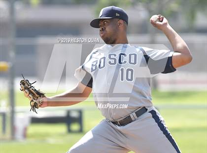Thumbnail 2 in St. John Bosco @ Gahr (Game 1) photogallery.