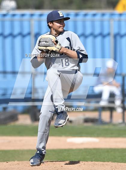 Thumbnail 1 in St. John Bosco @ Gahr (Game 1) photogallery.