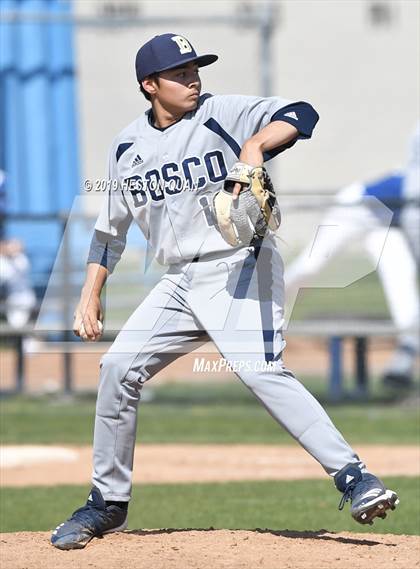 Thumbnail 3 in St. John Bosco @ Gahr (Game 1) photogallery.