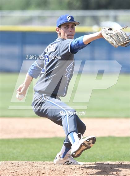 Thumbnail 3 in St. John Bosco @ Gahr (Game 1) photogallery.