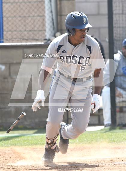 Thumbnail 3 in St. John Bosco @ Gahr (Game 1) photogallery.