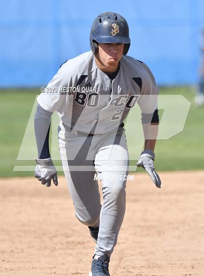 Thumbnail 3 in St. John Bosco @ Gahr (Game 1) photogallery.