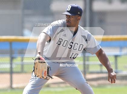 Thumbnail 1 in St. John Bosco @ Gahr (Game 1) photogallery.