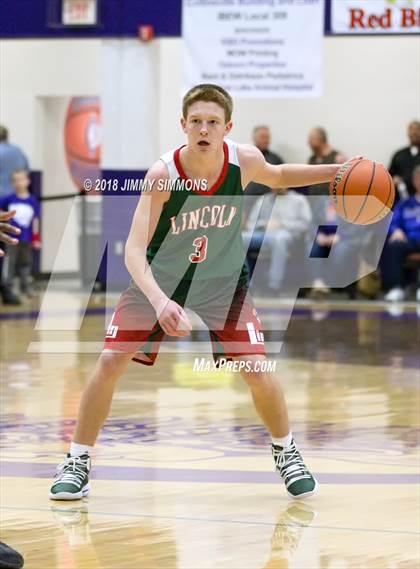 Thumbnail 2 in Rockford East vs. Lincoln photogallery.
