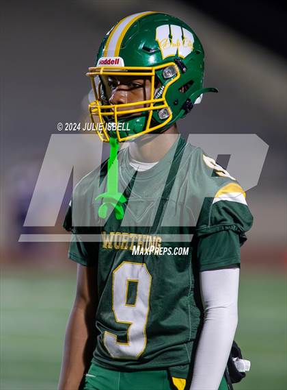 Thumbnail 1 in Worthing vs. Chapel Hill (UIL 4A -l Football Area Playoff) photogallery.