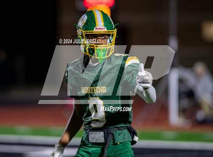 Thumbnail 2 in Worthing vs. Chapel Hill (UIL 4A -l Football Area Playoff) photogallery.