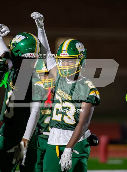 Thumbnail 2 in Worthing vs. Chapel Hill (UIL 4A -l Football Area Playoff) photogallery.