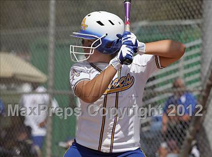 Thumbnail 2 in Bishop Amat @ Burbank (CIF SS Playoffs) photogallery.