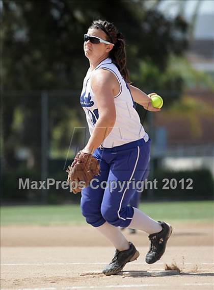 Thumbnail 3 in Bishop Amat @ Burbank (CIF SS Playoffs) photogallery.
