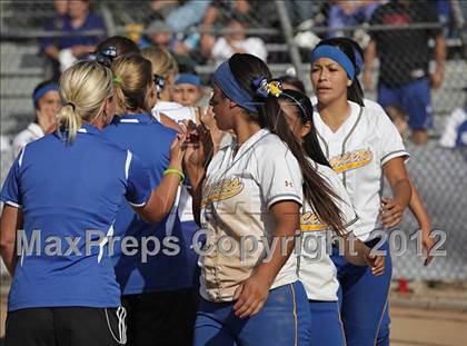 Thumbnail 2 in Bishop Amat @ Burbank (CIF SS Playoffs) photogallery.