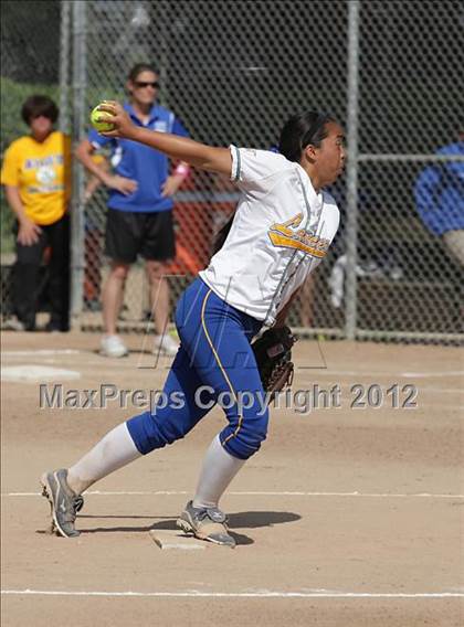 Thumbnail 2 in Bishop Amat @ Burbank (CIF SS Playoffs) photogallery.