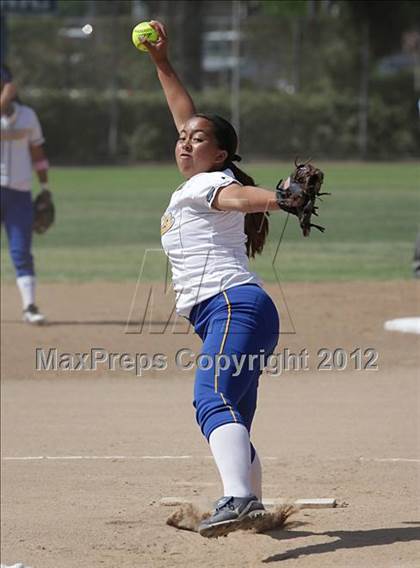 Thumbnail 1 in Bishop Amat @ Burbank (CIF SS Playoffs) photogallery.