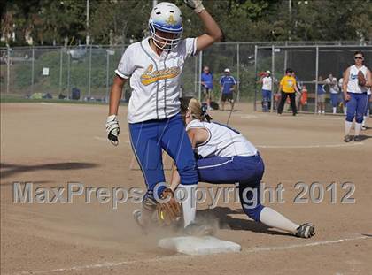 Thumbnail 2 in Bishop Amat @ Burbank (CIF SS Playoffs) photogallery.