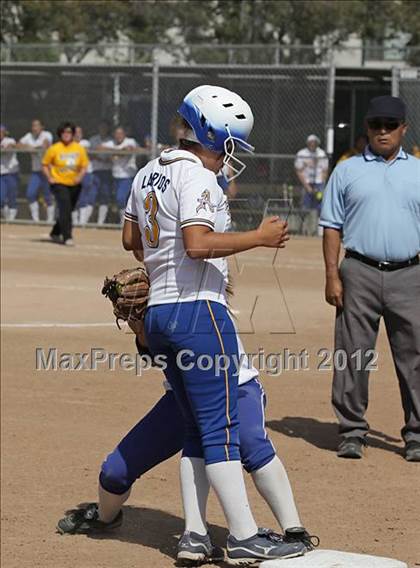 Thumbnail 2 in Bishop Amat @ Burbank (CIF SS Playoffs) photogallery.