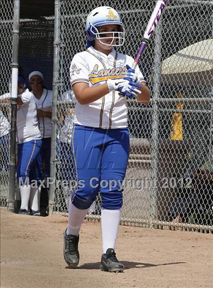 Thumbnail 2 in Bishop Amat @ Burbank (CIF SS Playoffs) photogallery.