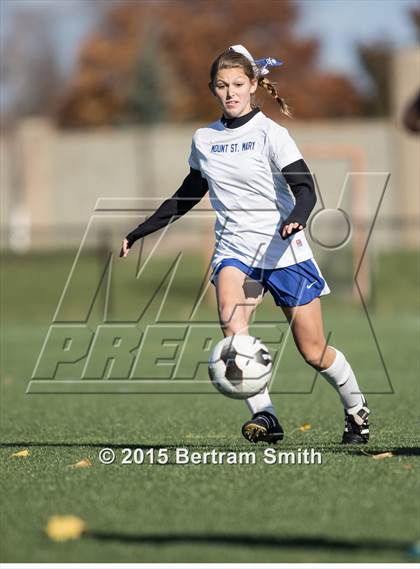 Thumbnail 2 in Mount St. Mary Academy vs. Niagara Catholic (MMHSAA Final) photogallery.