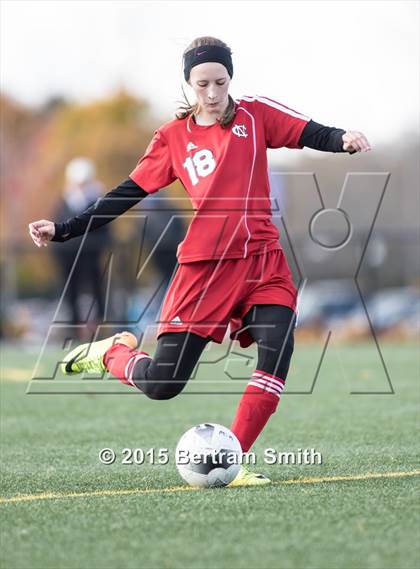 Thumbnail 3 in Mount St. Mary Academy vs. Niagara Catholic (MMHSAA Final) photogallery.