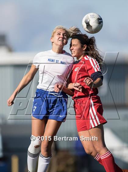 Thumbnail 1 in Mount St. Mary Academy vs. Niagara Catholic (MMHSAA Final) photogallery.