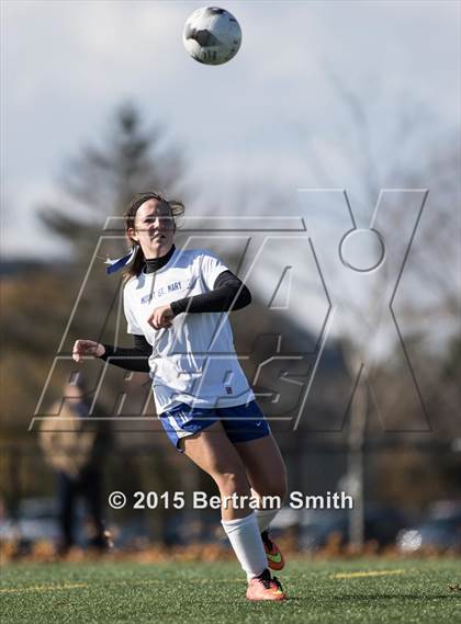 Thumbnail 3 in Mount St. Mary Academy vs. Niagara Catholic (MMHSAA Final) photogallery.