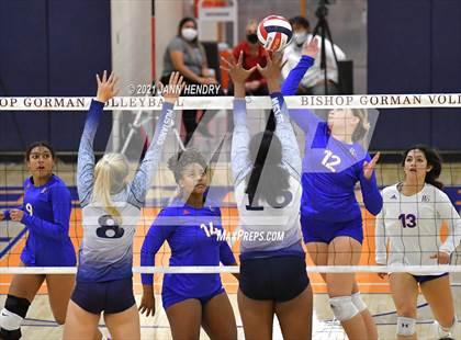 Thumbnail 3 in Shadow Ridge @ Bishop Gorman (Class 5A Southern Region Semifinal) photogallery.
