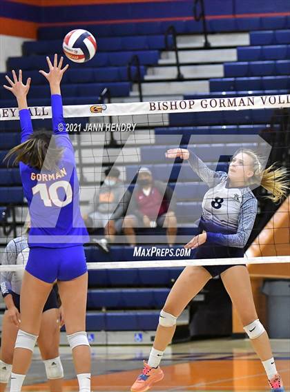 Thumbnail 2 in Shadow Ridge @ Bishop Gorman (Class 5A Southern Region Semifinal) photogallery.